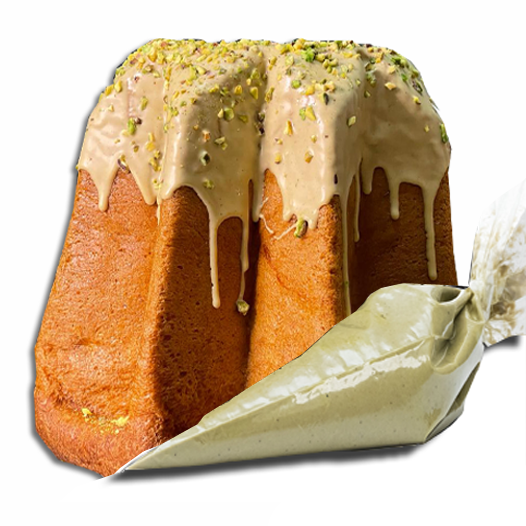 . Pandoro + Sac à Poche Pistacchio