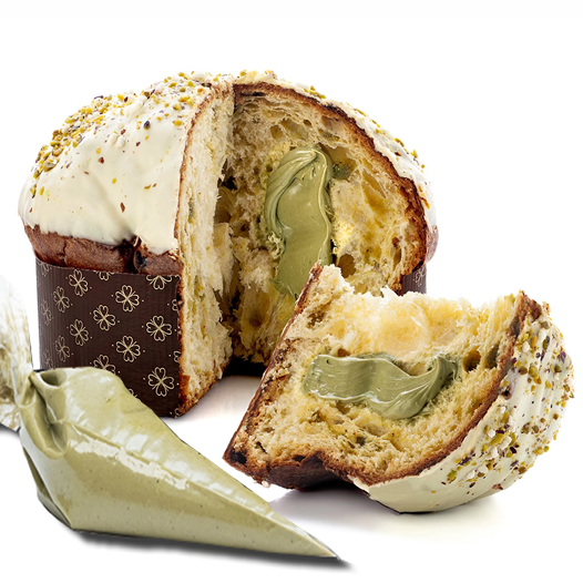 . Extra Panettone Farcito + Sac a Poche Pistacchio